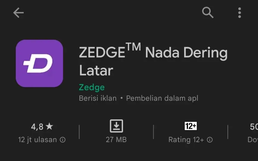 Zedge Creator Terbukti Membayar